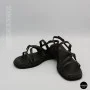 Elegant Chocolate Leather Sandals Allsy 209315