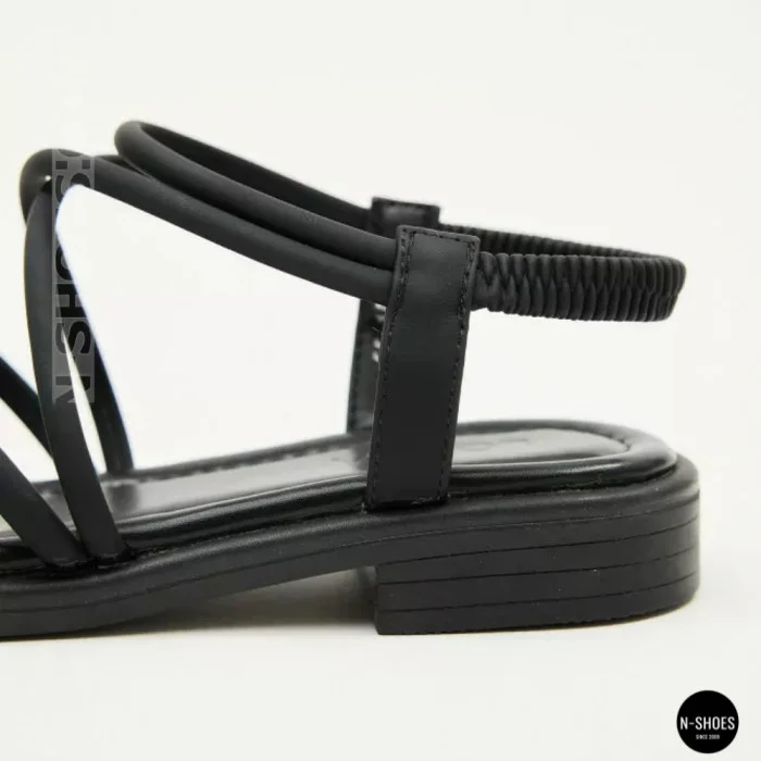 Women's Black Sandals Lonza Cleo Black 207403 6206 with Elegant Straps