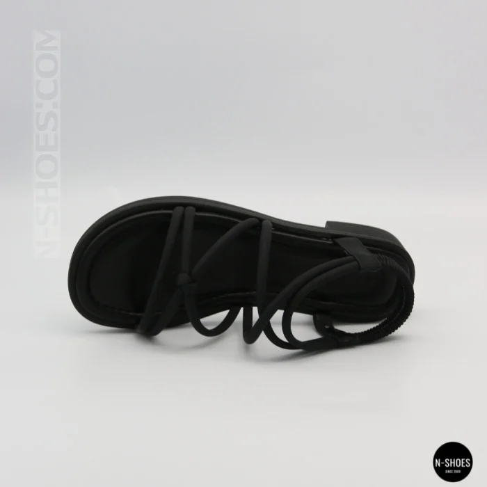 Women's Black Sandals Lonza Cleo Black 207403 6206 with Elegant Straps