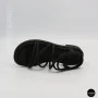 Women's Black Sandals Lonza Cleo Black 207403 6206 with Elegant Straps