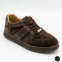 Жіночі коричневі замшеві кеди Allsy 210785 Lonza 212648 Alfi Brown 9227-30-500 brown 6210 у стилі Maison Margiela