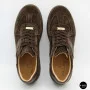 Жіночі коричневі замшеві кеди Allsy 210785 Lonza 212648 Alfi Brown 9227-30-500 brown 6210 у стилі Maison Margiela