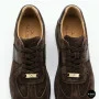 Жіночі коричневі замшеві кеди Allsy 210785 Lonza 212648 Alfi Brown 9227-30-500 brown 6210 у стилі Maison Margiela