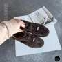 Жіночі коричневі замшеві кеди Allsy 210785 Lonza 212648 Alfi Brown 9227-30-500 brown 6210 у стилі Maison Margiela