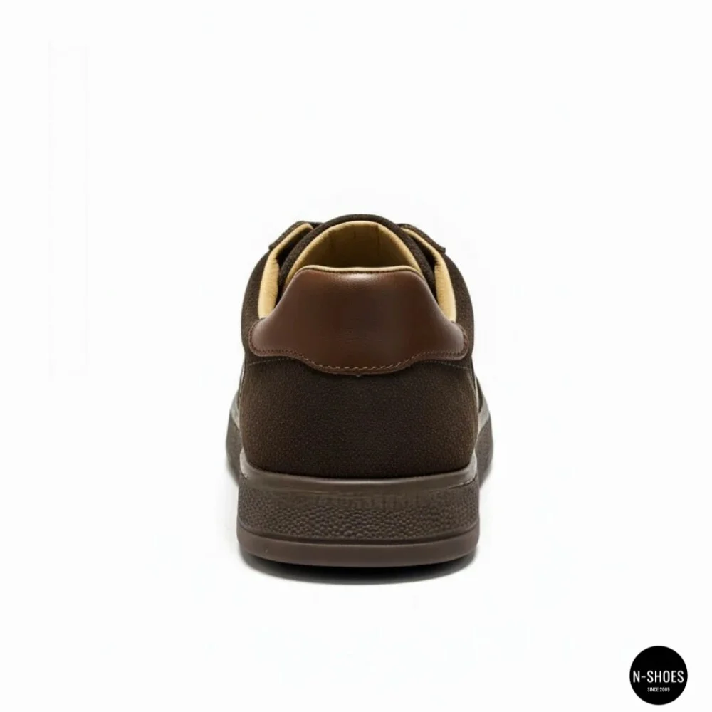 Жіночі коричневі замшеві кеди Allsy 210785 Lonza 212648 Alfi Brown 9227-30-500 brown 6210 у стилі Maison Margiela