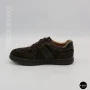 Жіночі коричневі замшеві кеди Allsy 210785 Lonza 212648 Alfi Brown 9227-30-500 brown 6210 у стилі Maison Margiela