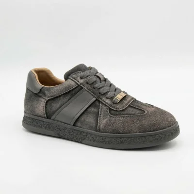 Женские серые замшевые кеды Allsy 210762 Lonza 212649 Alfi Grey 9227-30-w014 grey 6211 в стиле Tom Ford Archer