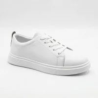 Жіночі білі шкіряні кеди Allsy 210288 Lonza bw1026-2 white 6213 базові в стилі FitFlop Rally