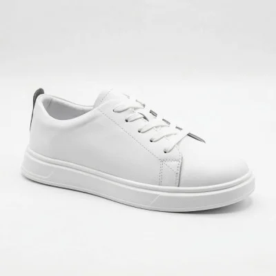 Жіночі білі шкіряні кеди Allsy 210288 208319 Lonza bw1026-2 white 6213 базові в стилі FitFlop Rally