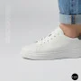 Жіночі білі шкіряні кеди Allsy 210288 208319 Lonza bw1026-2 white 6213 в стилі FitFlop Rally