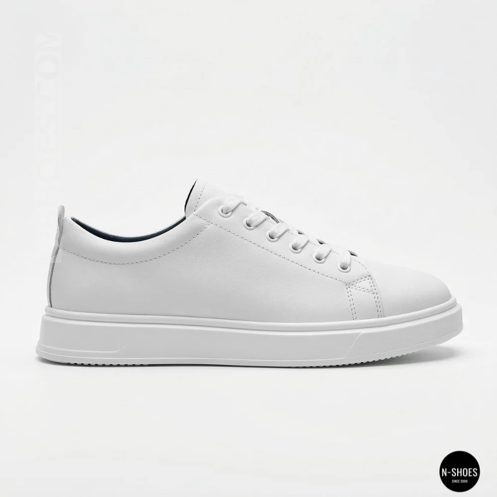 Жіночі білі шкіряні кеди Allsy 210288 208319 Lonza bw1026-2 white 6213 в стилі FitFlop Rally