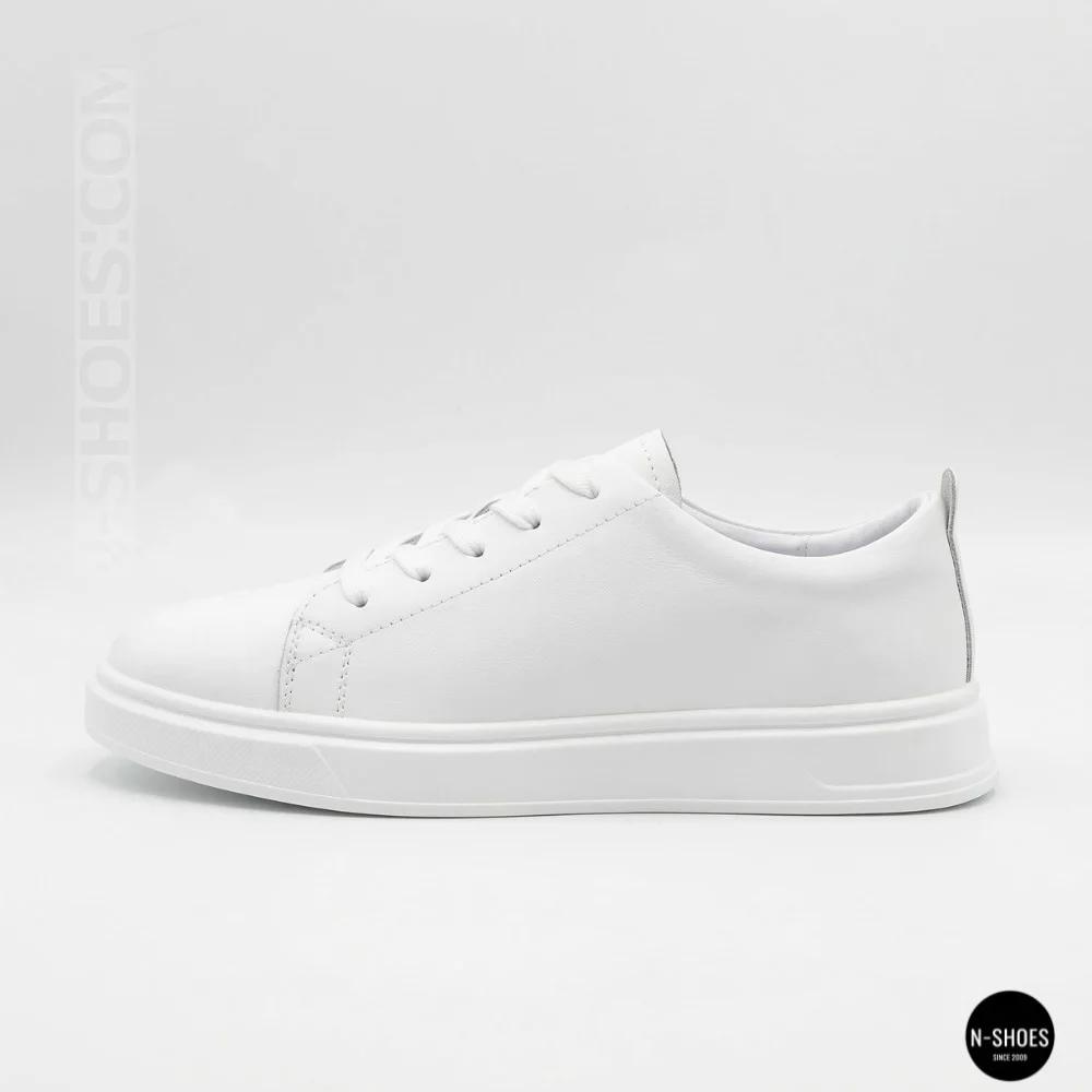 Жіночі білі шкіряні кеди Allsy 210288 208319 Lonza bw1026-2 white 6213 в стилі FitFlop Rally