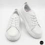 Жіночі білі шкіряні кеди Allsy 210288 208319 Lonza bw1026-2 white 6213 в стилі FitFlop Rally