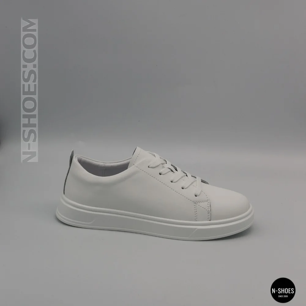 Жіночі білі шкіряні кеди Allsy 210288 208319 Lonza bw1026-2 white 6213 в стилі FitFlop Rally