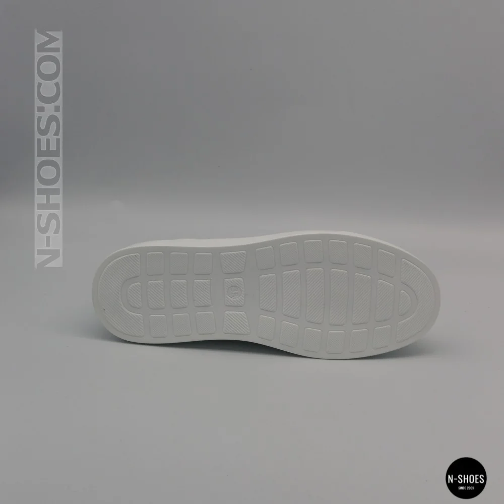 Жіночі білі шкіряні кеди Allsy 210288 208319 Lonza bw1026-2 white 6213 в стилі FitFlop Rally