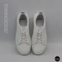 Жіночі білі шкіряні кеди Allsy 210288 208319 Lonza bw1026-2 white 6213 в стилі FitFlop Rally
