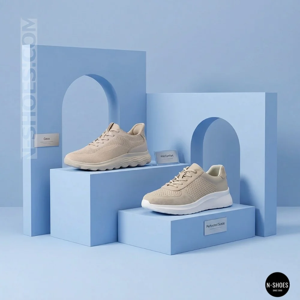 Жіночі бежеві кеди з перфорацією Allsy 207282 Lonza gp2521-2 beige 6214