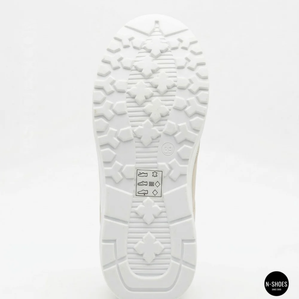 Жіночі бежеві кеди з перфорацією Allsy 207282 Lonza gp2521-2 beige 6214