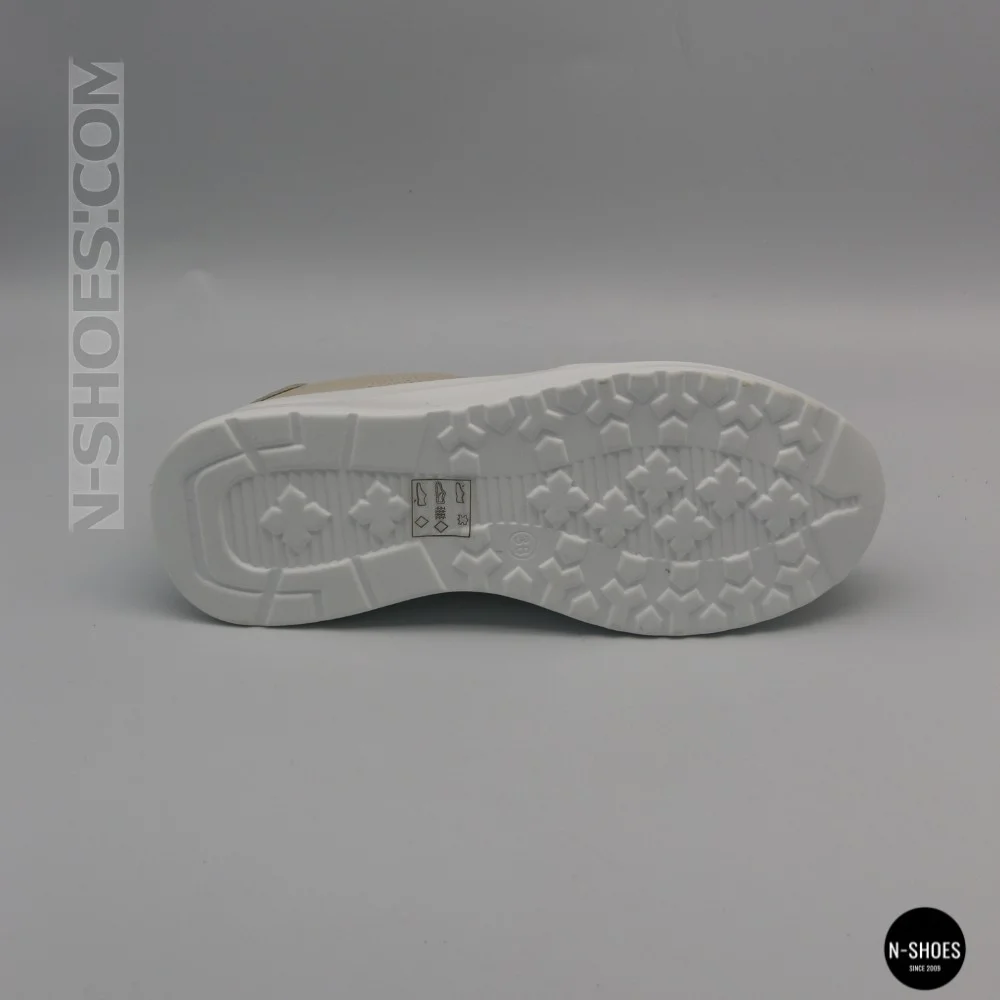 Жіночі бежеві кеди з перфорацією Allsy 207282 Lonza gp2521-2 beige 6214