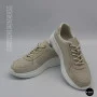 Жіночі бежеві кеди з перфорацією Allsy 207282 Lonza gp2521-2 beige 6214