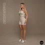 Women's White Perforated Heeled Sabots Ilona 76-453 6218