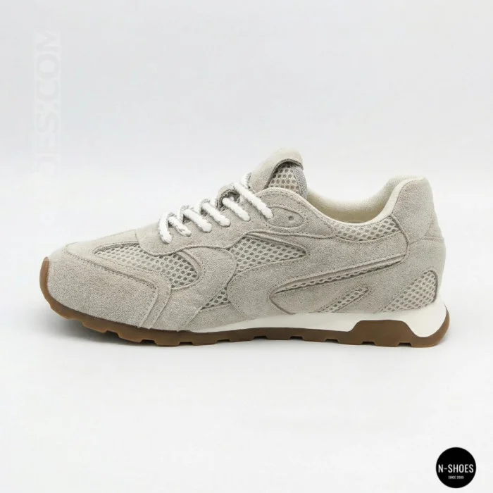 Women's Grey Suede Allsy та Lonza Sneakers in New Balance Style