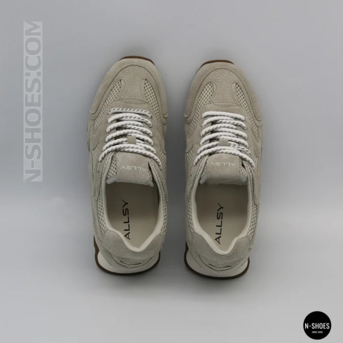 Women's Grey Suede Allsy та Lonza Sneakers in New Balance Style