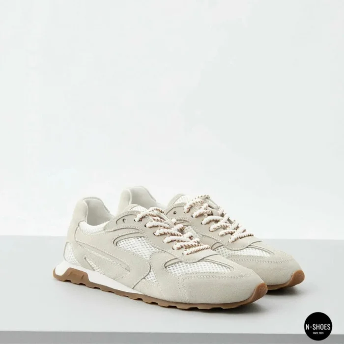 Women's Grey Suede Allsy та Lonza Sneakers in New Balance Style