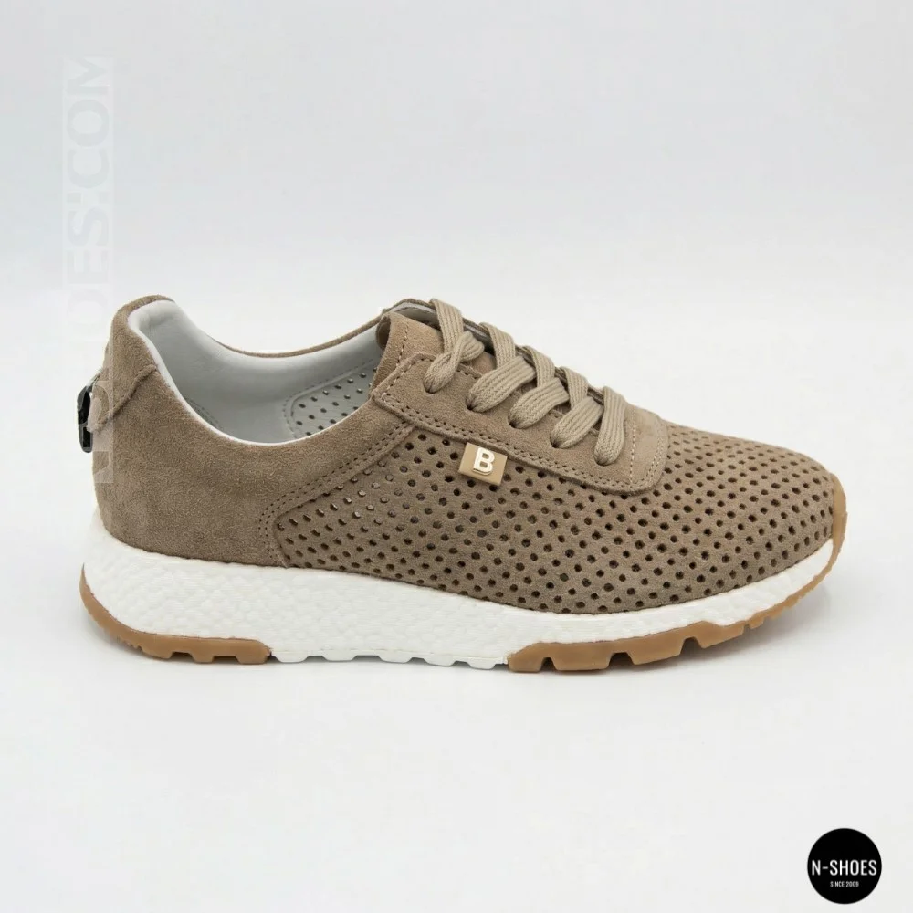 Женские бежевые кроссовки с перфорацией Allsy 208179 5790-10 Lonza 212458 camel 6225