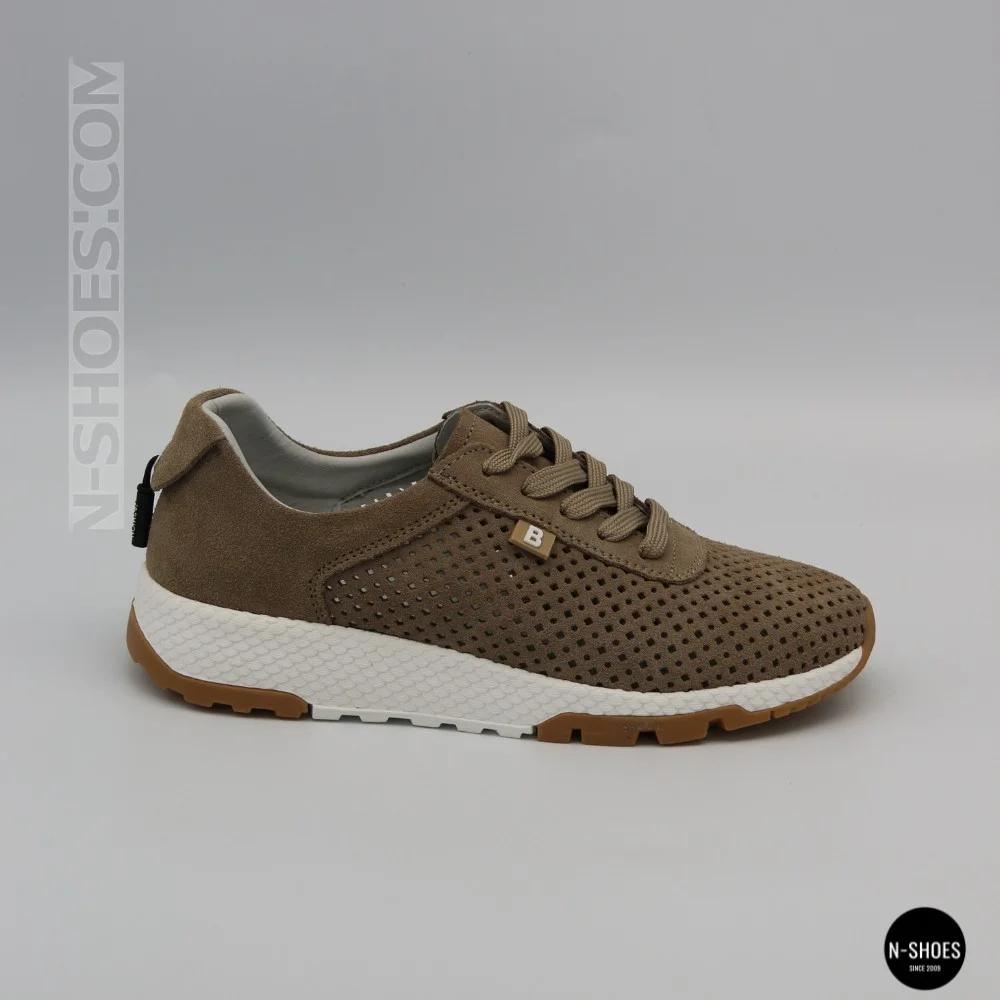 Женские бежевые кроссовки с перфорацией Allsy 208179 5790-10 Lonza 212458 camel 6225