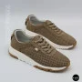 Женские бежевые кроссовки с перфорацией Allsy 208179 5790-10 Lonza 212458 camel 6225