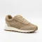Женские бежевые модные кроссовки Allsy 207926 723-3766-3 beige 6226 с перфорацией в стиле Brunello Cucinelli