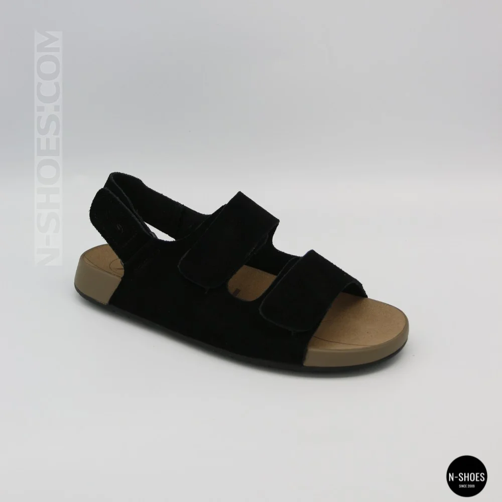 Жіночі замшеві босоніжки Allsy 207290 Lonza NY 207291 Floral Black 6229 на липучках