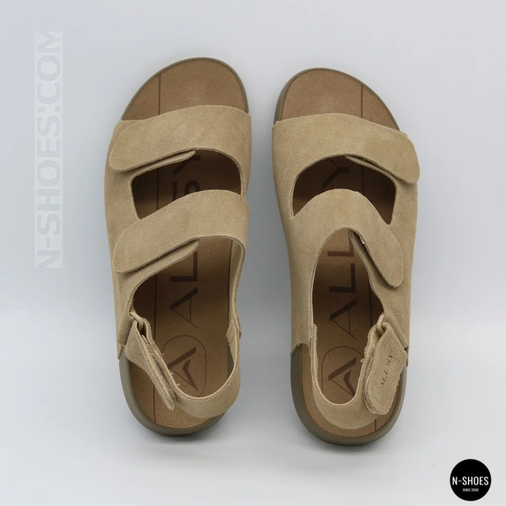 Бежеві замшеві босоніжки Allsy 207288 Lonza NY 207289 Floral Beige 6230 - ваш літній комфорт