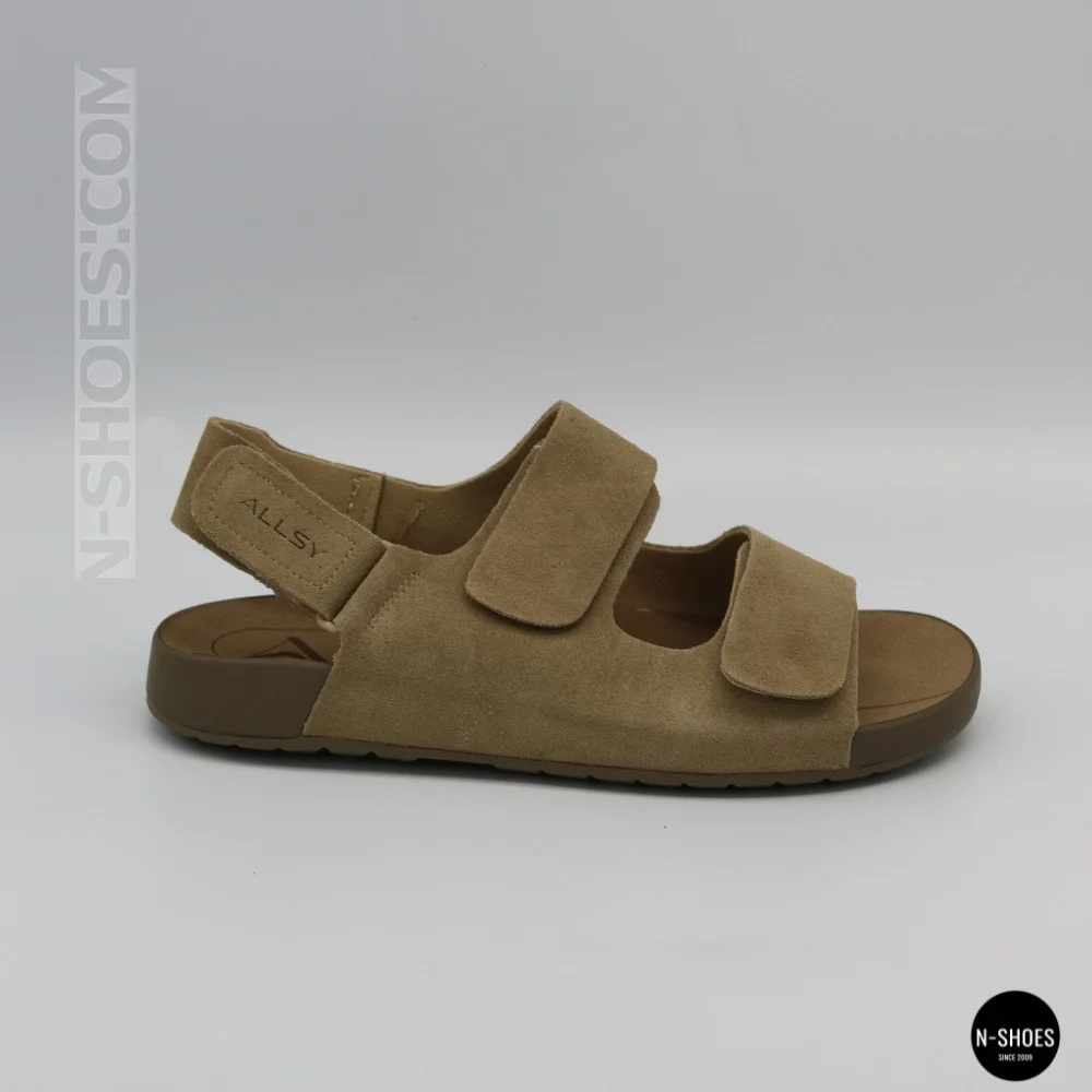 Бежеві замшеві босоніжки Allsy 207288 Lonza NY 207289 Floral Beige 6230 - ваш літній комфорт