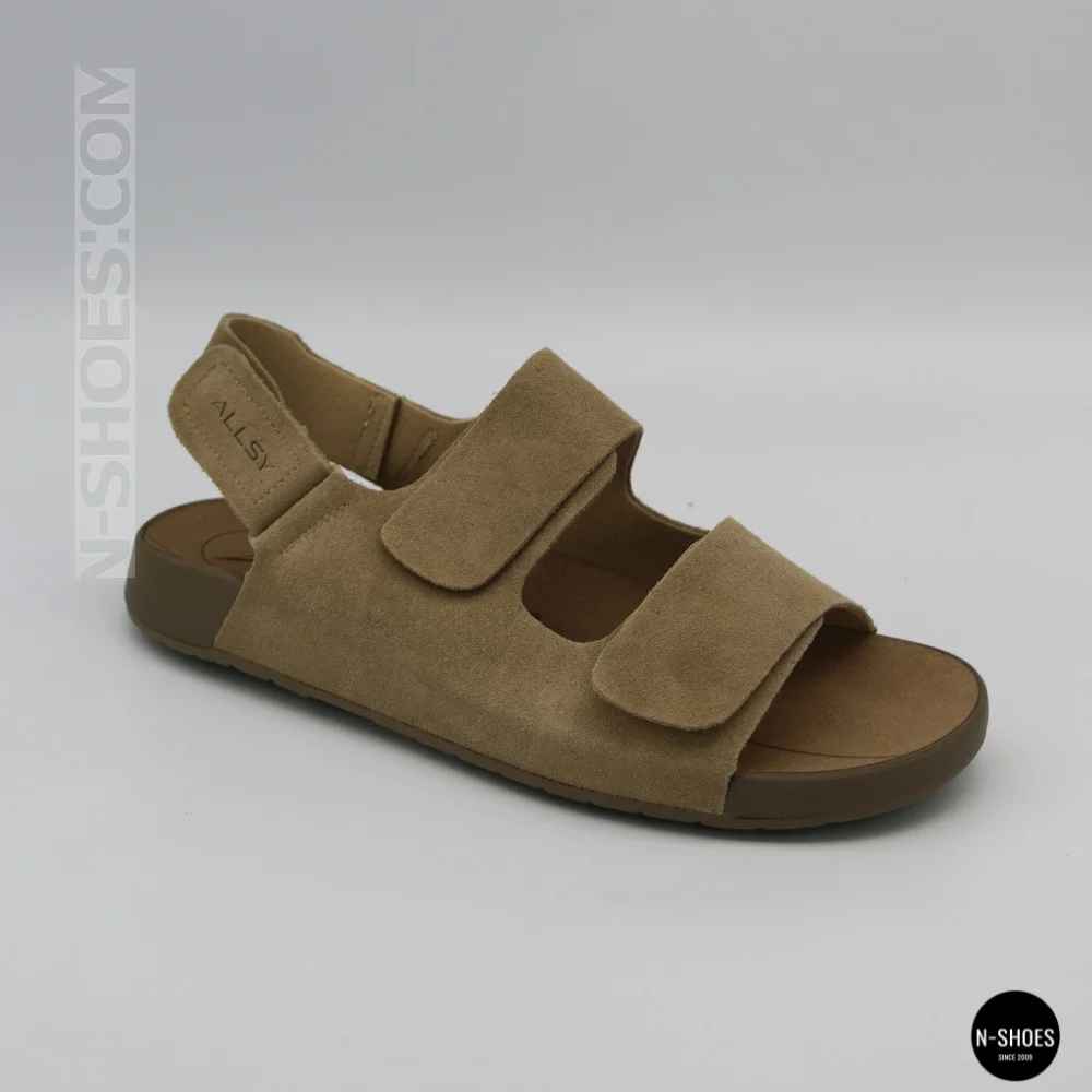Бежеві замшеві босоніжки Allsy 207288 Lonza NY 207289 Floral Beige 6230 - ваш літній комфорт