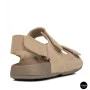Бежеві замшеві босоніжки Allsy 207288 Lonza NY 207289 Floral Beige 6230 - ваш літній комфорт