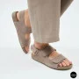 Бежеві замшеві босоніжки Allsy 207288 Lonza NY 207289 Floral Beige 6230 - ваш літній комфорт