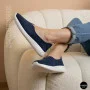 Blue Women's Slip-Ons Grunberg 157219-01-04 Navy 6237 for Comfort