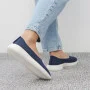 Blue Women's Slip-Ons Grunberg 157219-01-04 Navy 6237 for Comfort