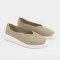 Women's beige comfortable slip-ons Grunberg 157219-01-03 Beige 6238