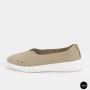 Comfortable Women's Slip-Ons Grunberg 157219-01-03 Beige 6238