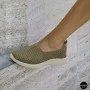 Comfortable Women's Slip-Ons Grunberg 157558-10-03 Beige
