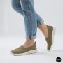 Comfortable Women's Slip-Ons Grunberg 157558-10-03 Beige