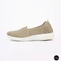 Comfortable Women's Slip-Ons Grunberg 157558-10-03 Beige