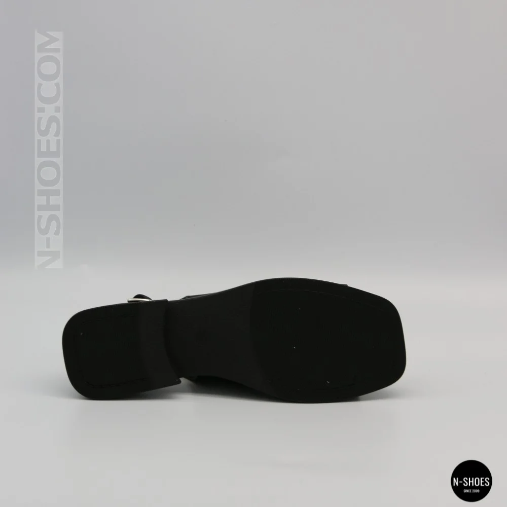 Чорні шкіряні босоніжки ALLSY 211039 Lonza 212442 Ramsi Black 6247