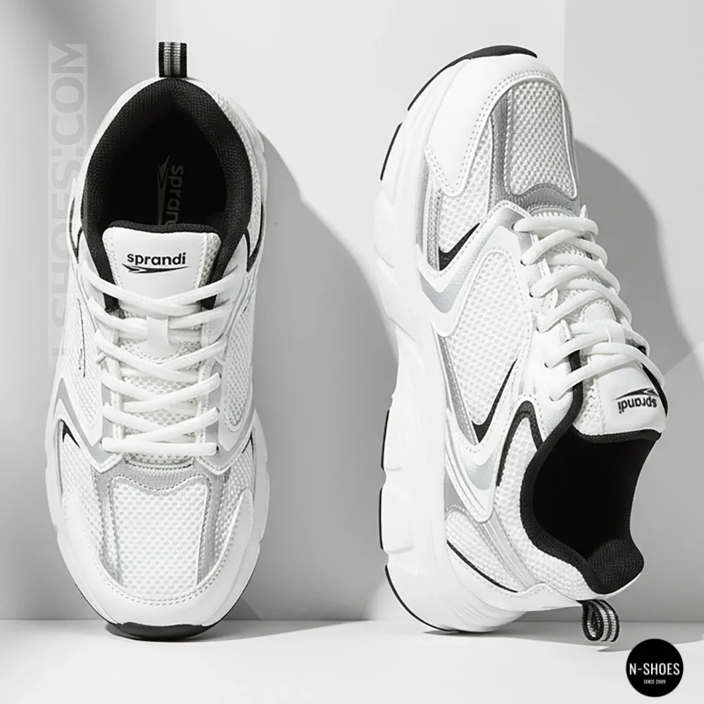 Stylish White Women's Sneakers Sprandi CEOWB-WP40-23404Z