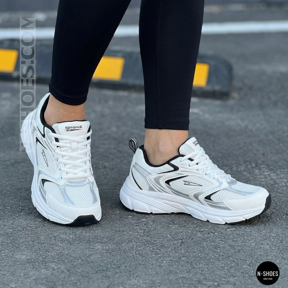Stylish White Women's Sneakers Sprandi CEOWB-WP40-23404Z