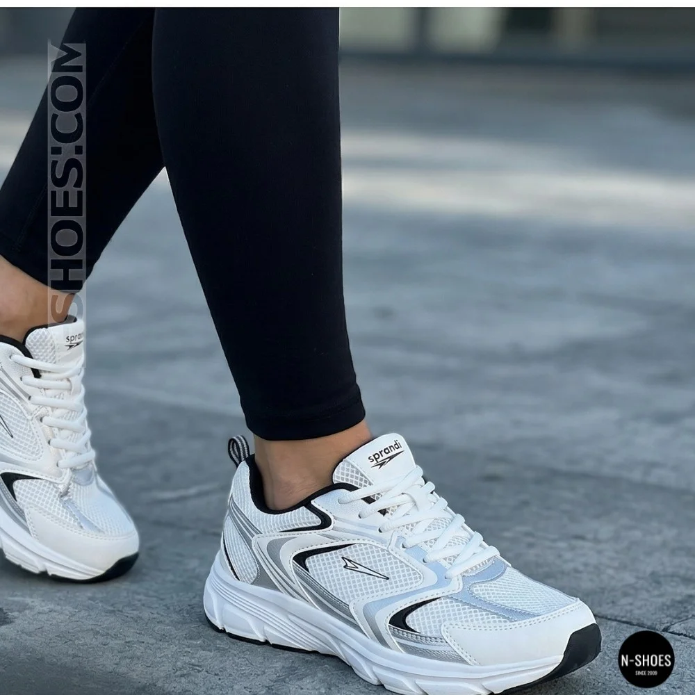 Stylish White Women's Sneakers Sprandi CEOWB-WP40-23404Z