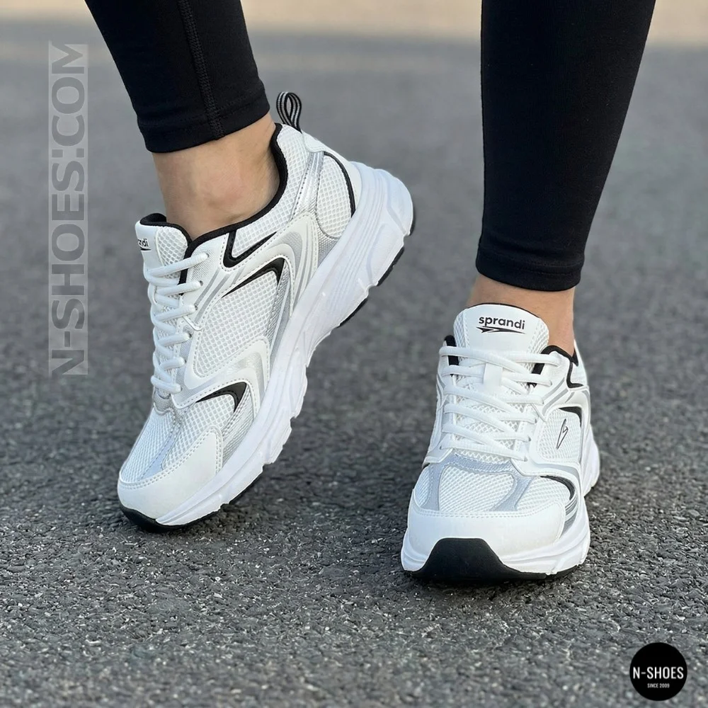 Stylish White Women's Sneakers Sprandi CEOWB-WP40-23404Z